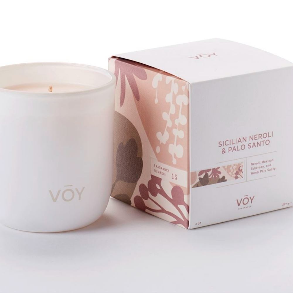 Voy Sicilian Neroli & Palo Santo Candle